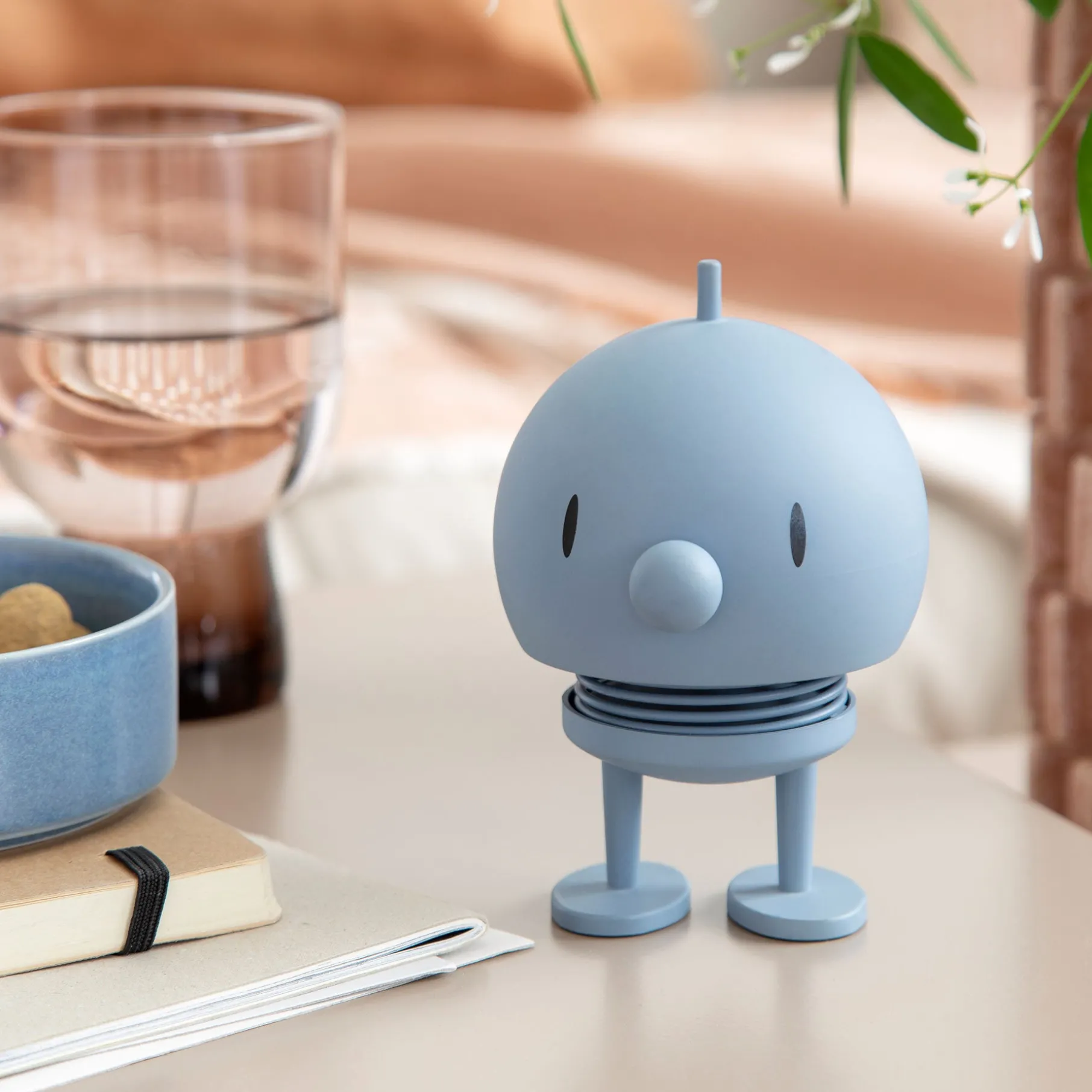 Soft Bumble mellem sky blue