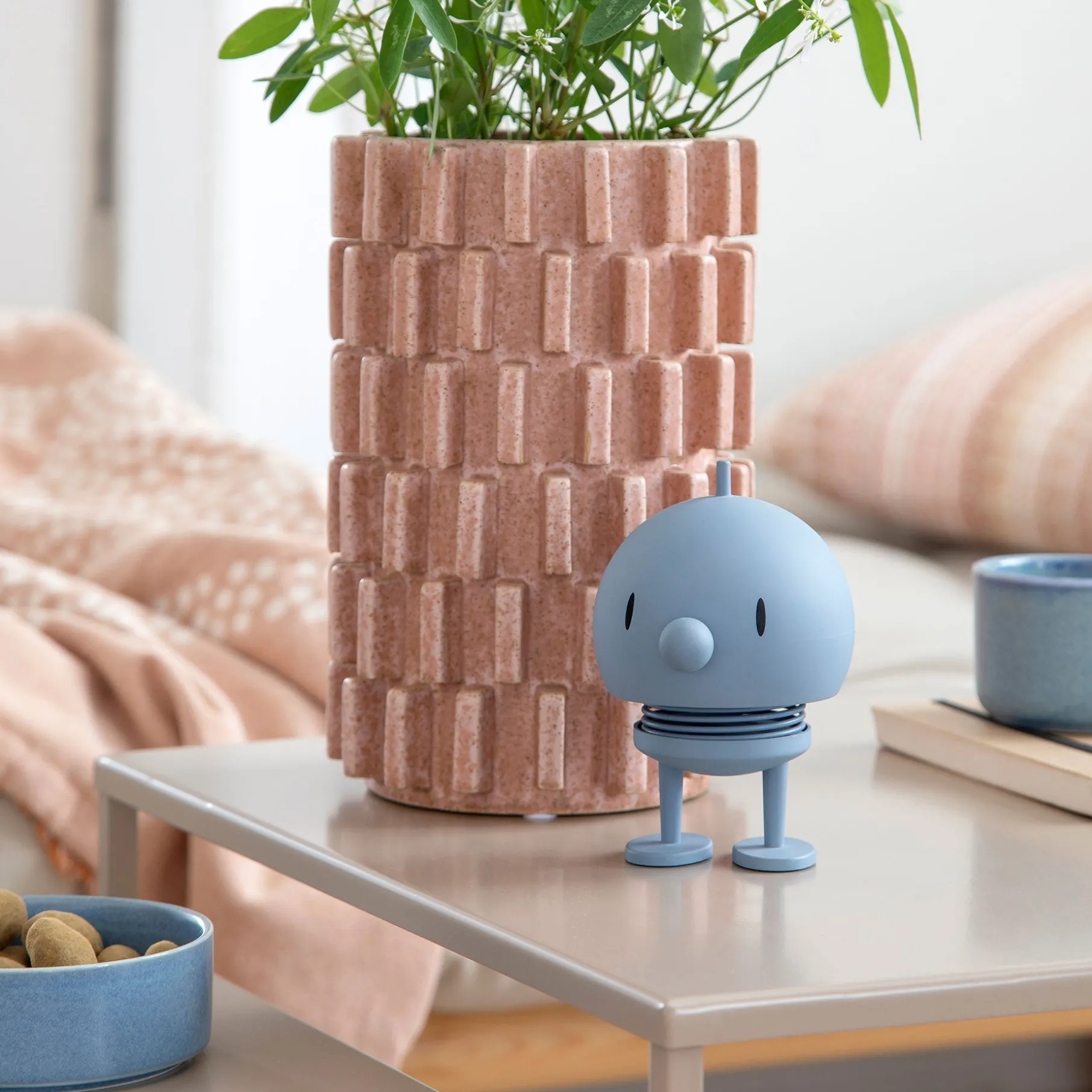 Soft Bumble mellem sky blue