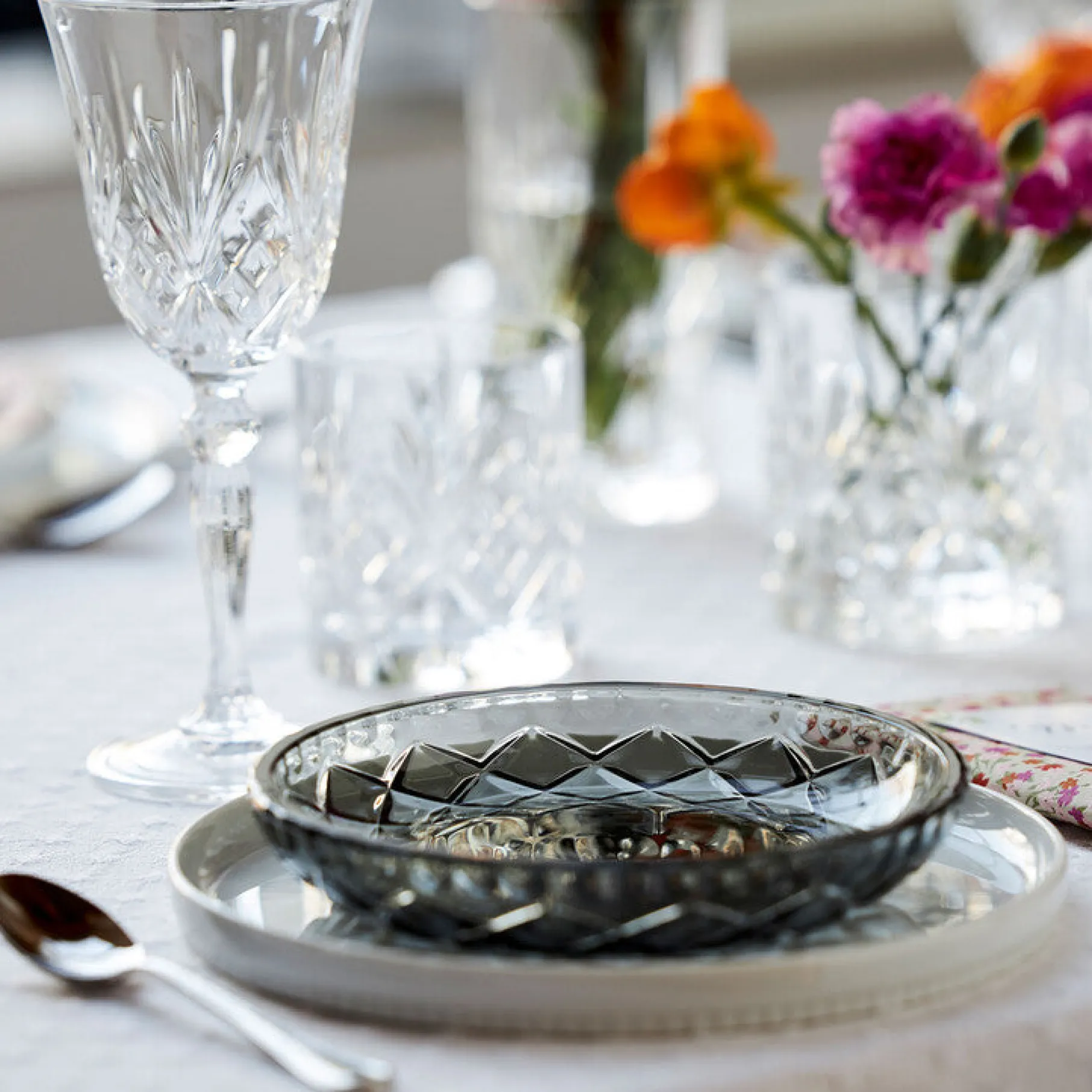 Sorrento asiet 4 stk smoke