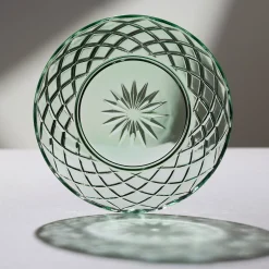 Sorrento glastallerken 4 stk grøn