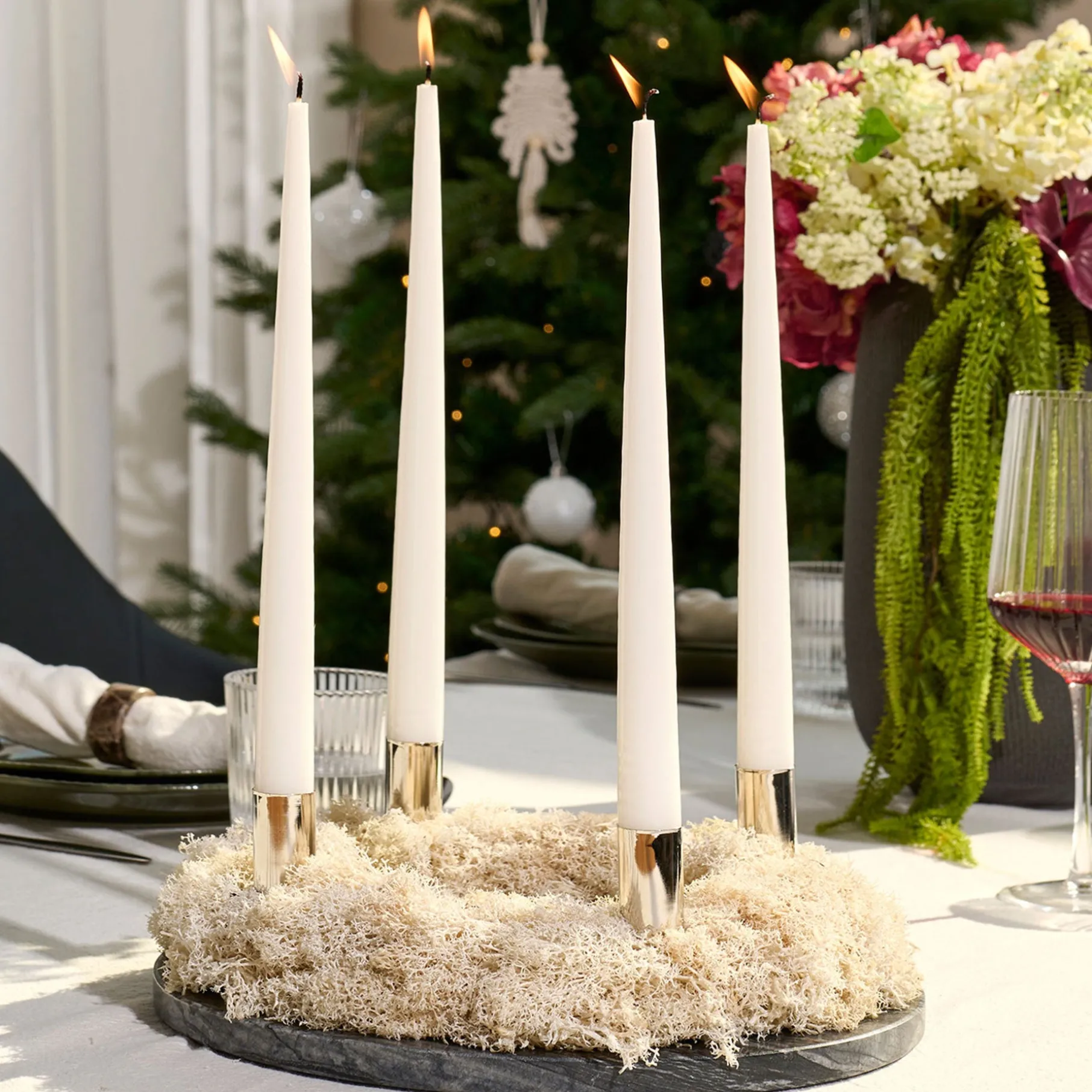 Spyd kronelys 2 stk.