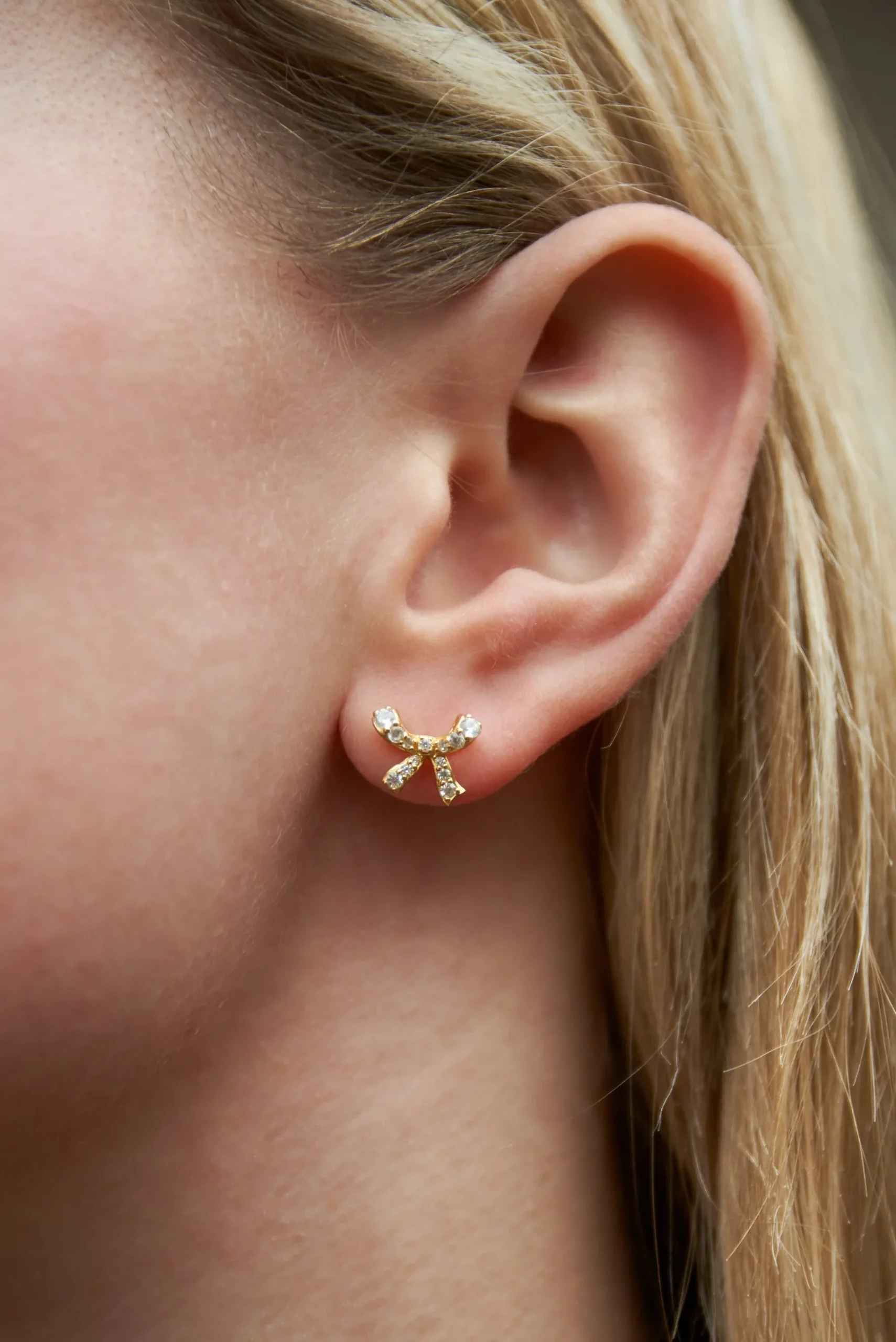 SRBow-tie ørestik - par