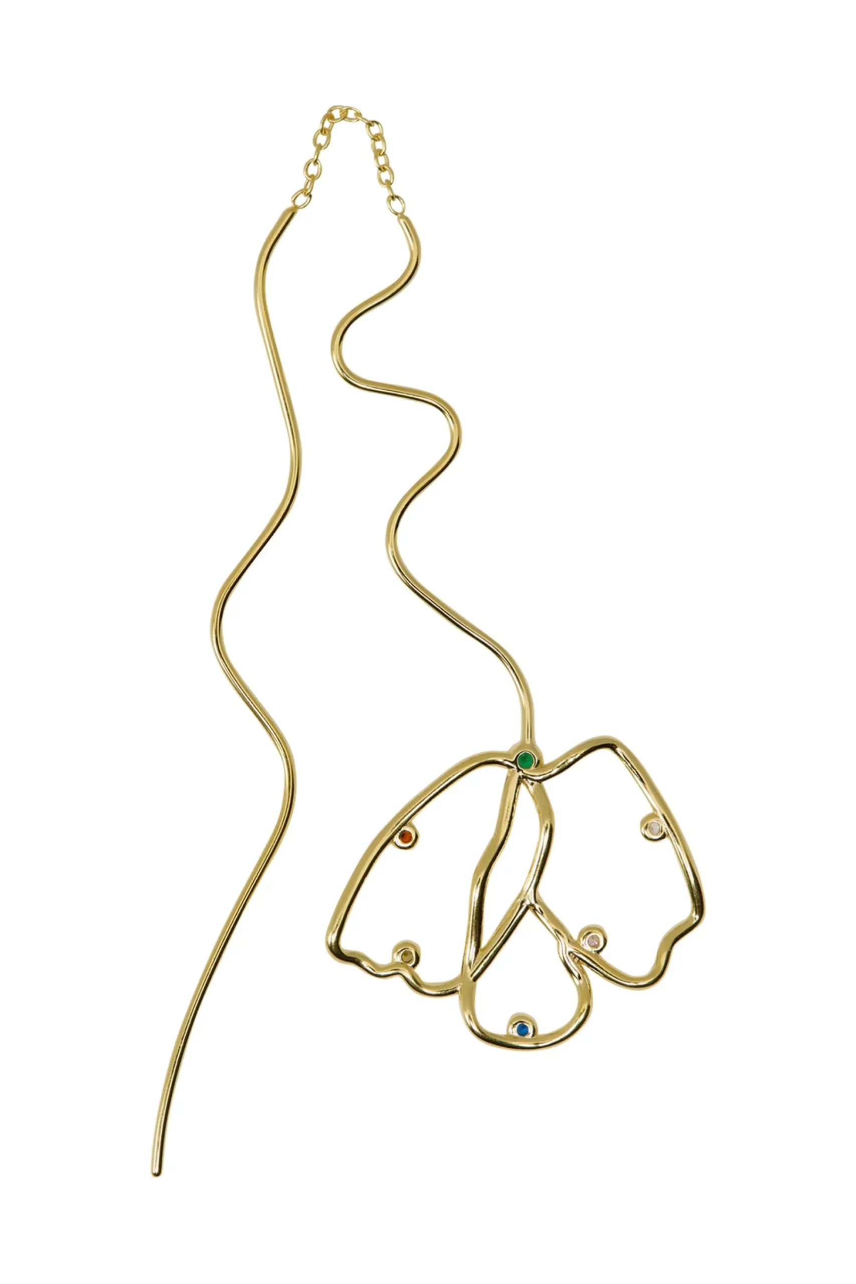 SRPoppy Flower Ørering - Single