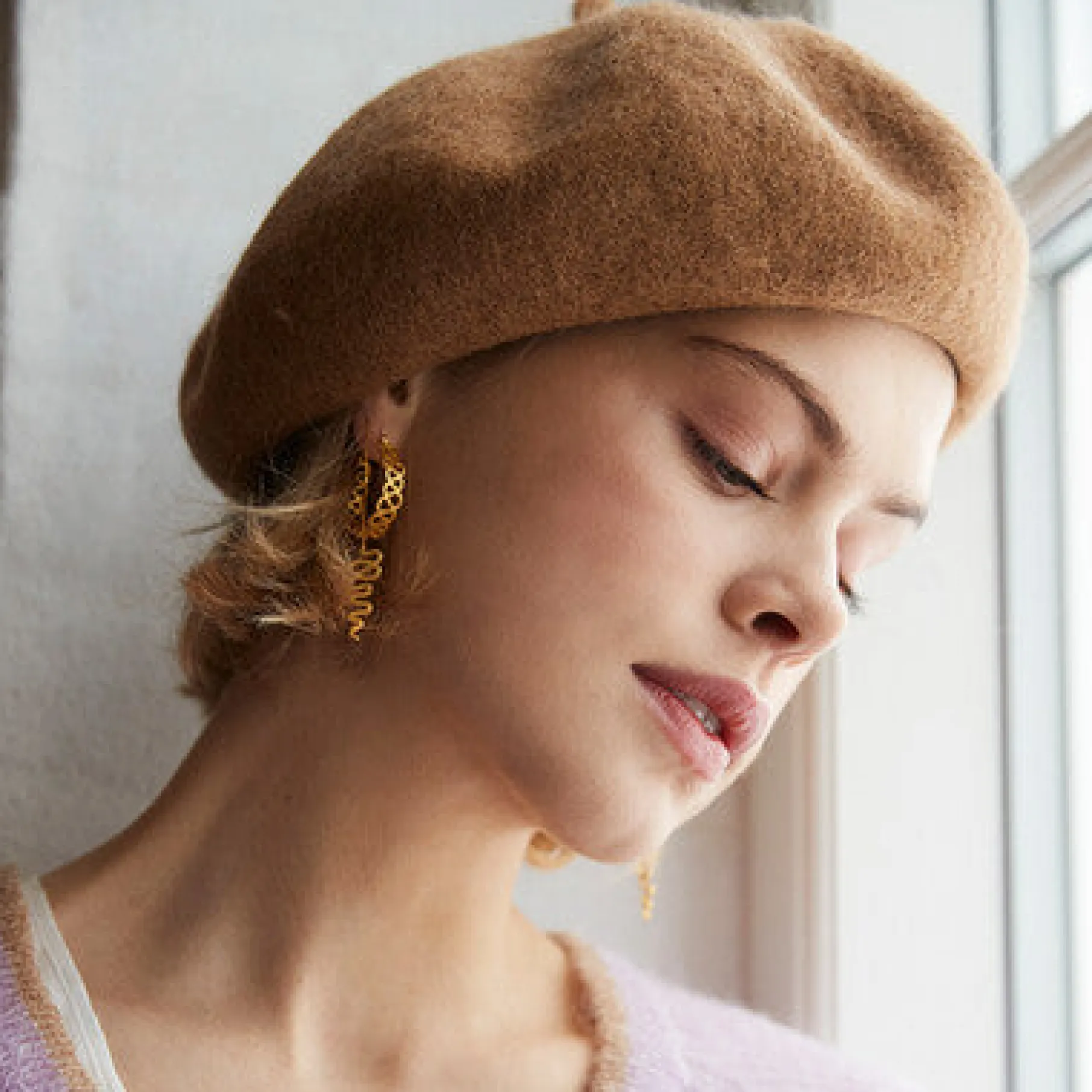 SRSerpentine Hoop børstet