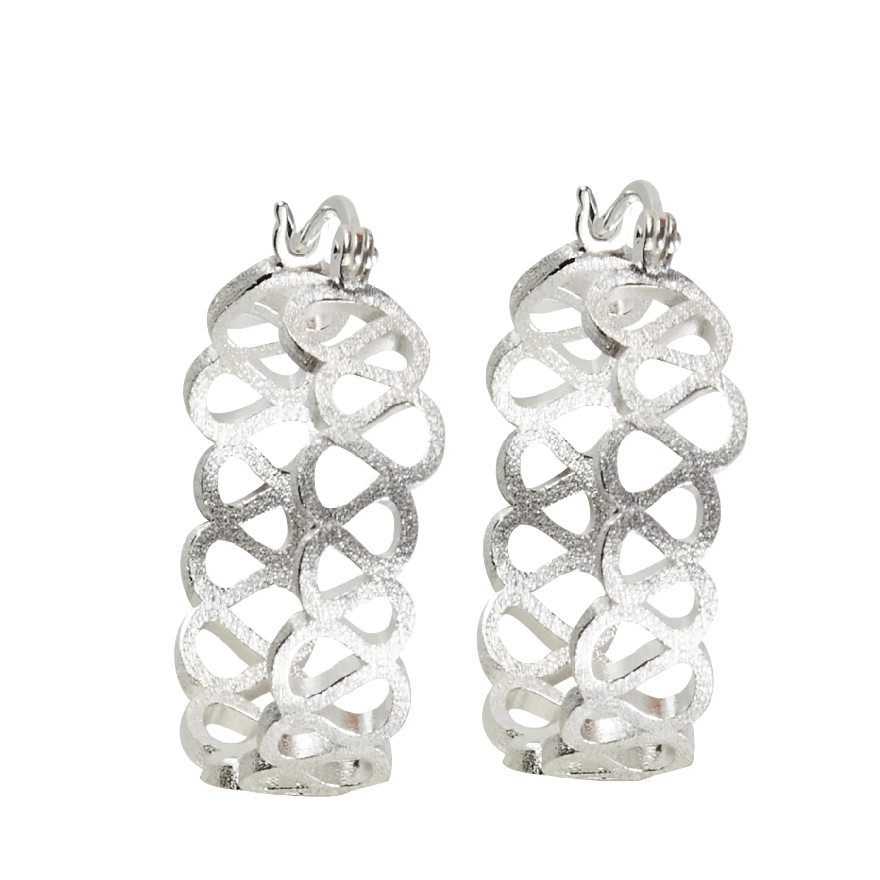 SRSerpentine Hoop børstet