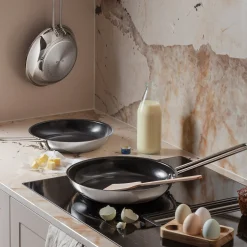 Stainless Steel stegepande Ø24 cm keramisk