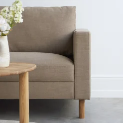 Stapleton II 3 pers. sofa - m. egetræsben