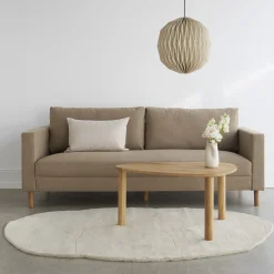 Stapleton II 3 pers. sofa - m. egetræsben