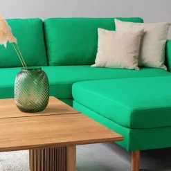 Stapleton Ottoman/puf grøn