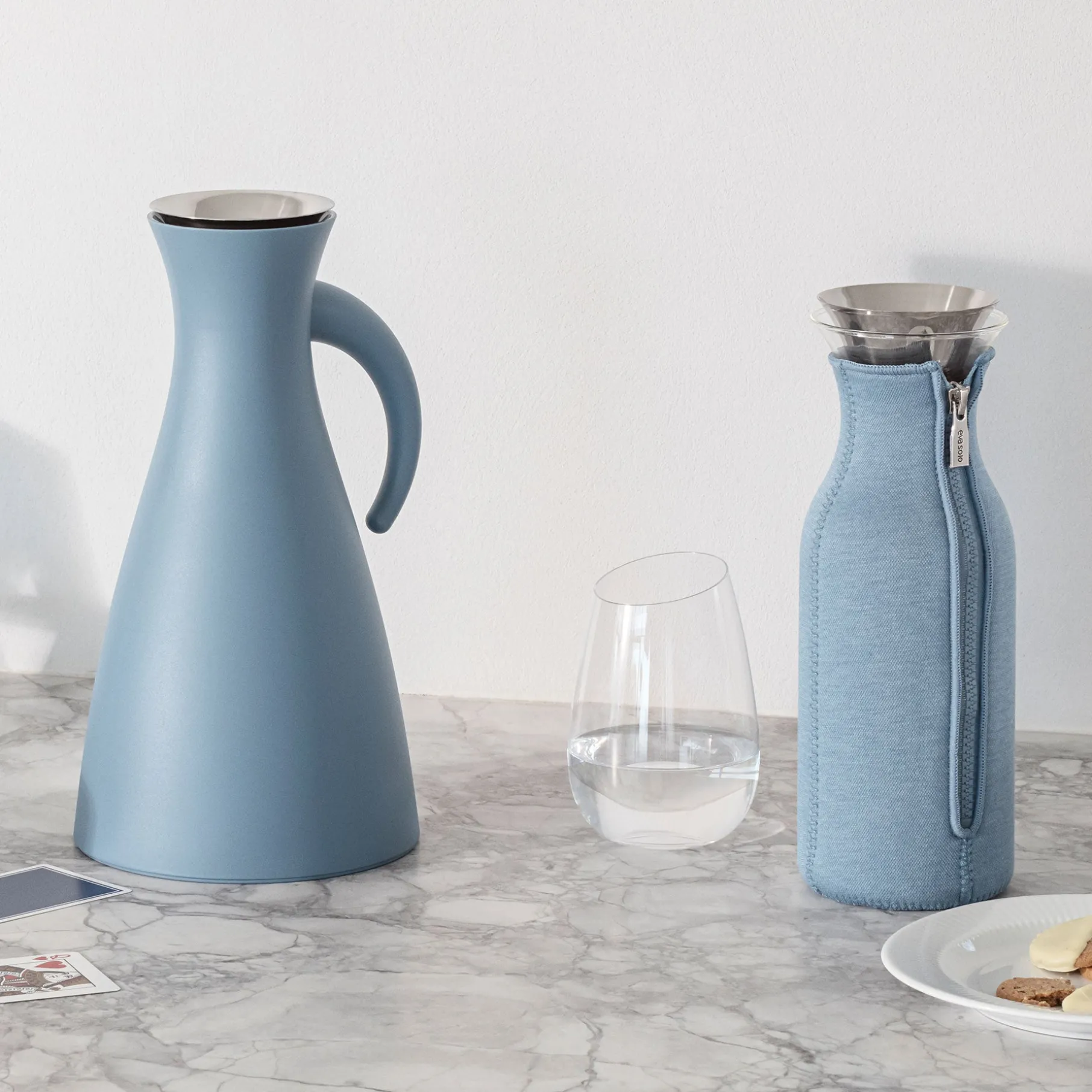 Termokande 1 L dusty blue