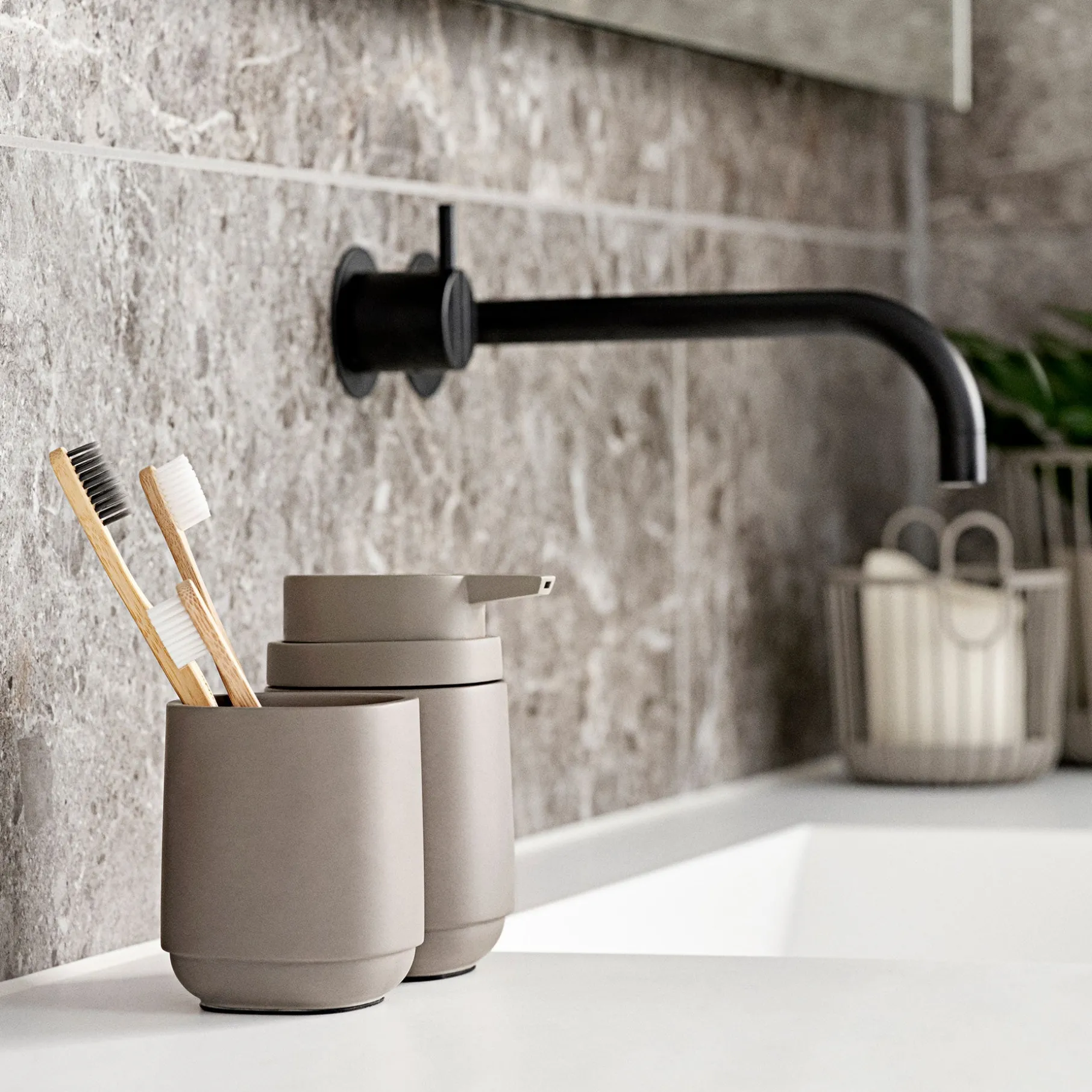 Time tandbørstekrus concrete