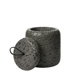 Travertin II Krukke m låg