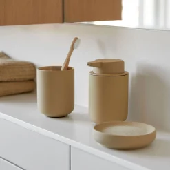 Ume tandbørstekrus warm sand