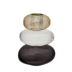 Varde glas lysestage