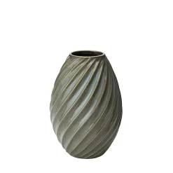 Vase River 16 cm gråblå Morsø