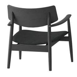 Vedersø loungestol m. stofsæde