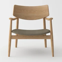 Vedersø loungestol m. stofsæde