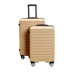 Verano kuffertsæt 2 stk champagne