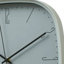 Vægur kvadratisk 30x30 cm.