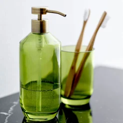 Vintage tandbørstekrus green