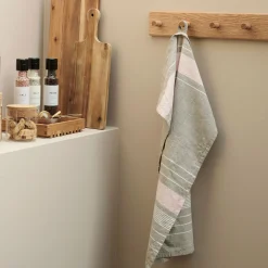 Viskestykke m. striber