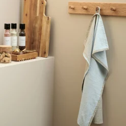 Viskestykke m. todelt farveblokering