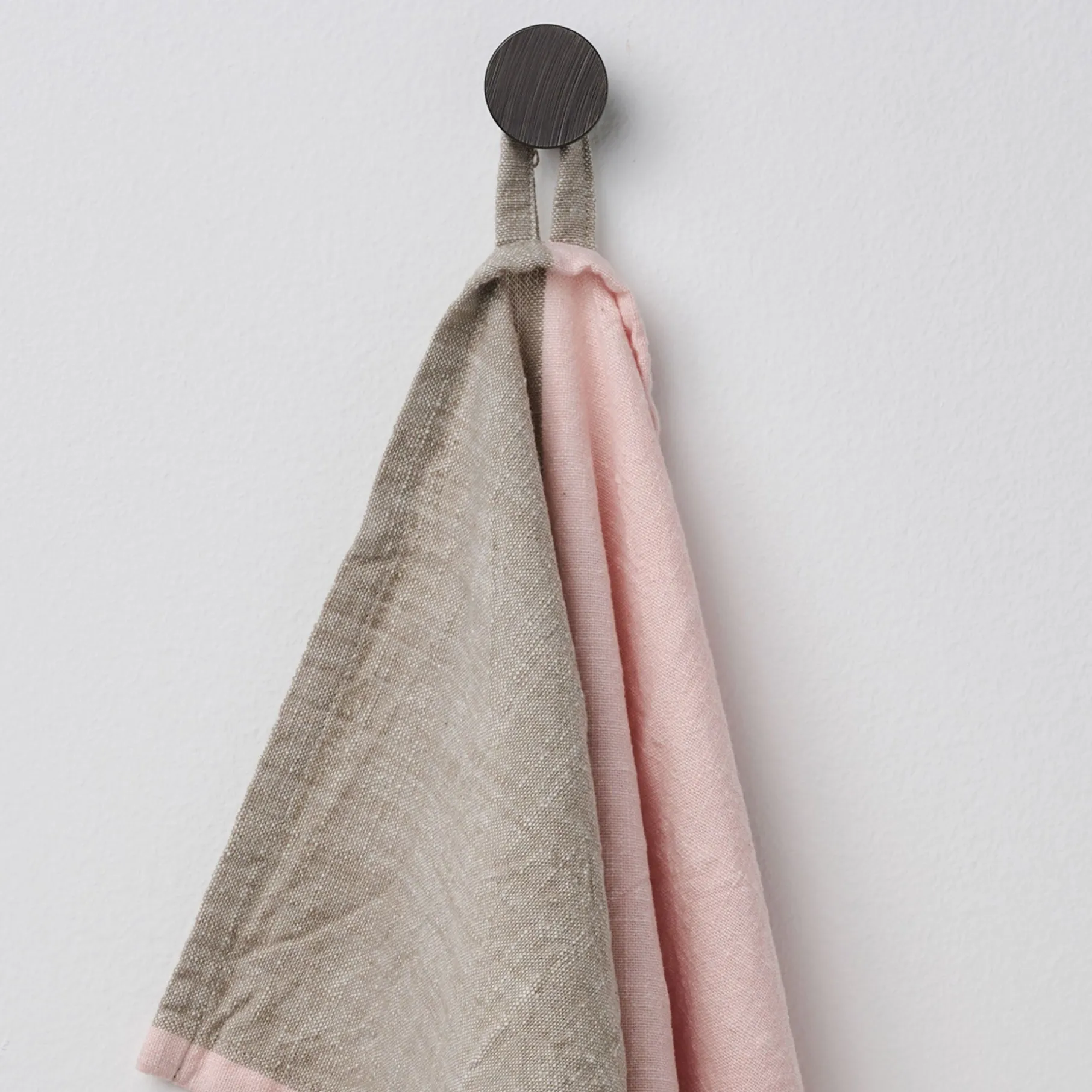 Viskestykke m. todelt farveblokering