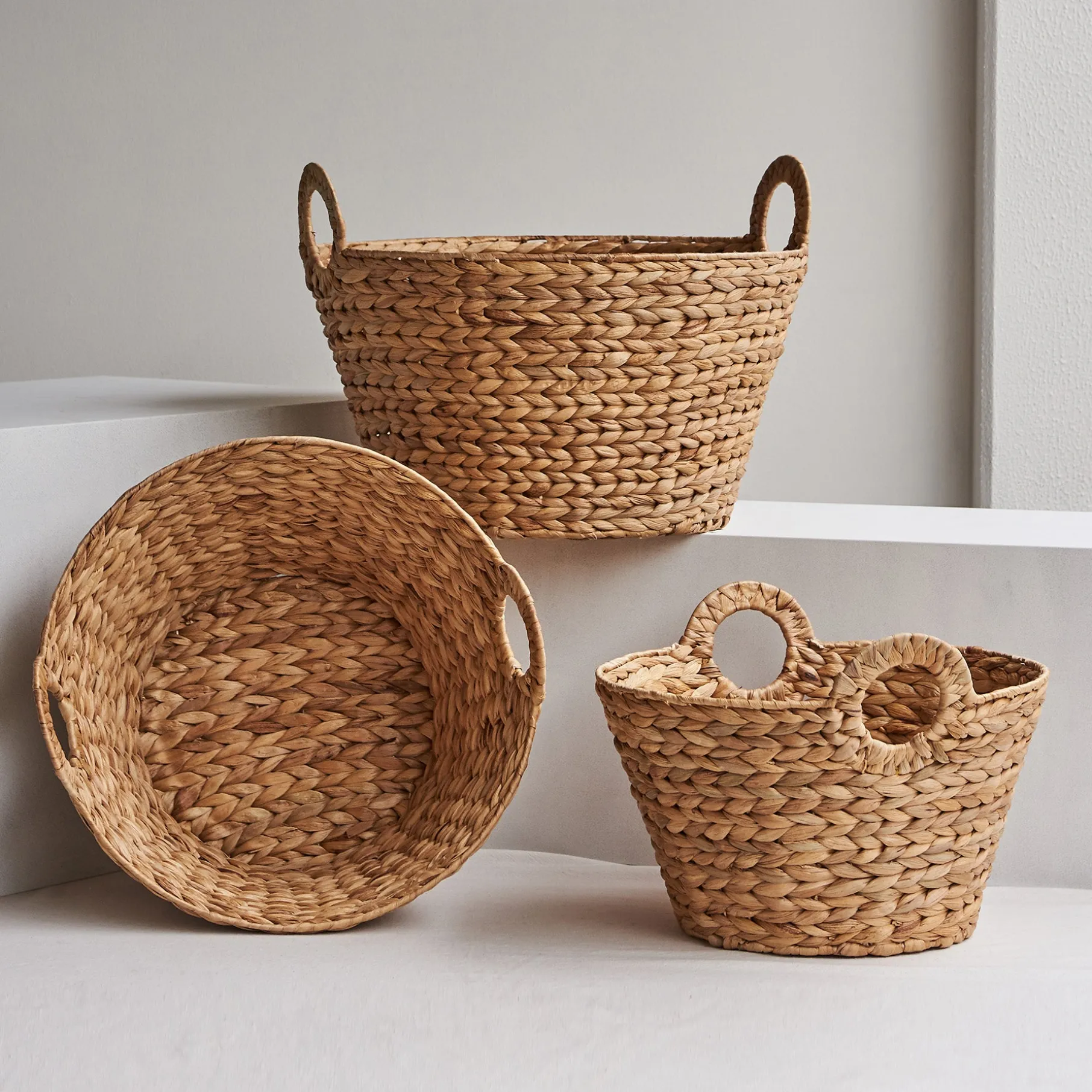 Weave II rund kurv S