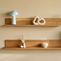 Wood II basic hylde FSC certificeret egetræ, L120 cm