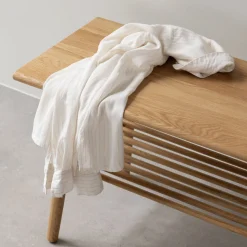 Wood II bænk FSC certificeret egetræ