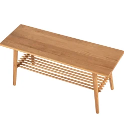 Wood II bænk FSC certificeret egetræ