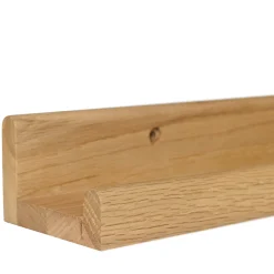 Wood II gallerihylde FSC certificeret egetræ, L60 cm