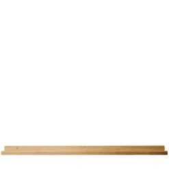 Wood II gallerihylde FSC certificeret egetræ, L120 cm