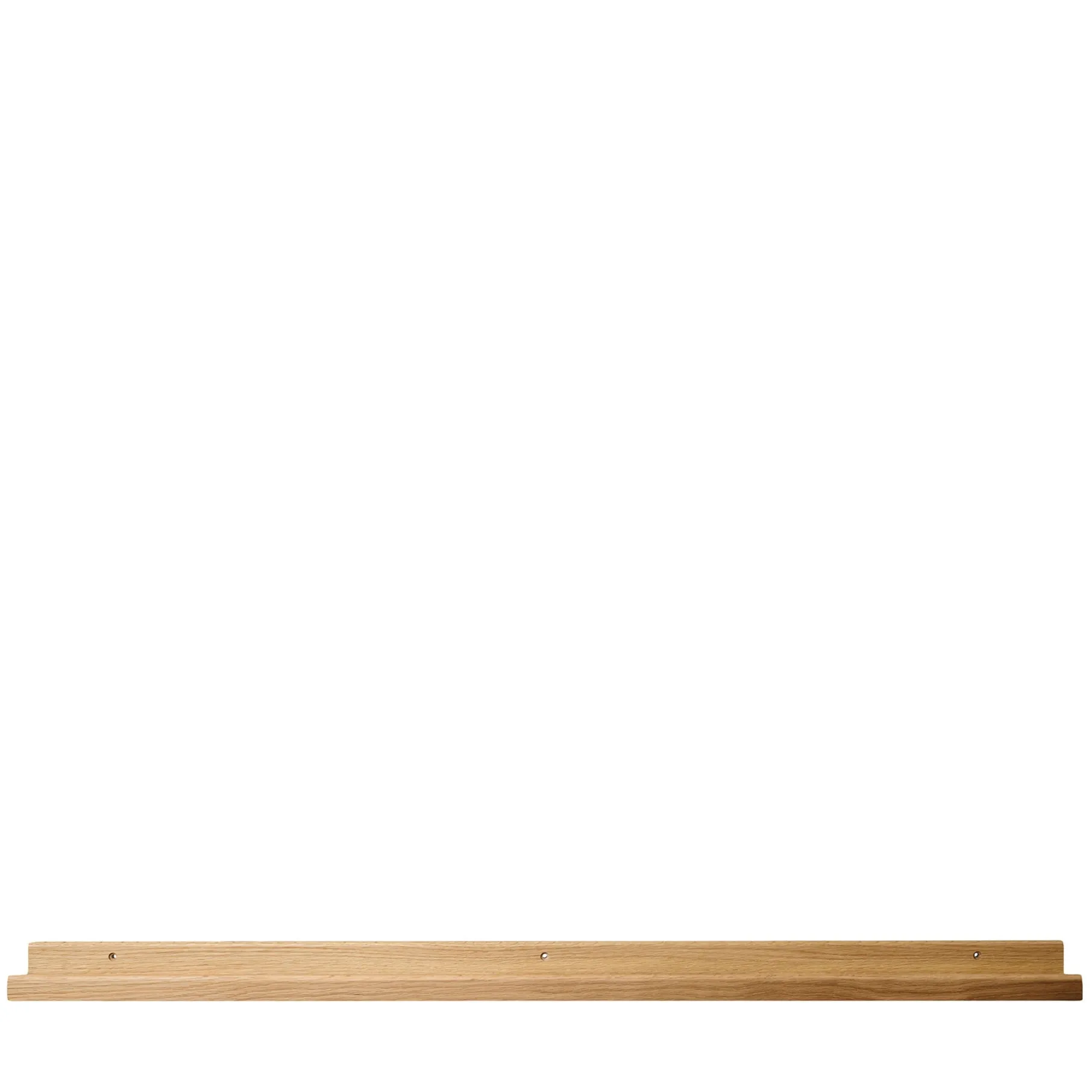 Wood II gallerihylde FSC certificeret egetræ, L120 cm