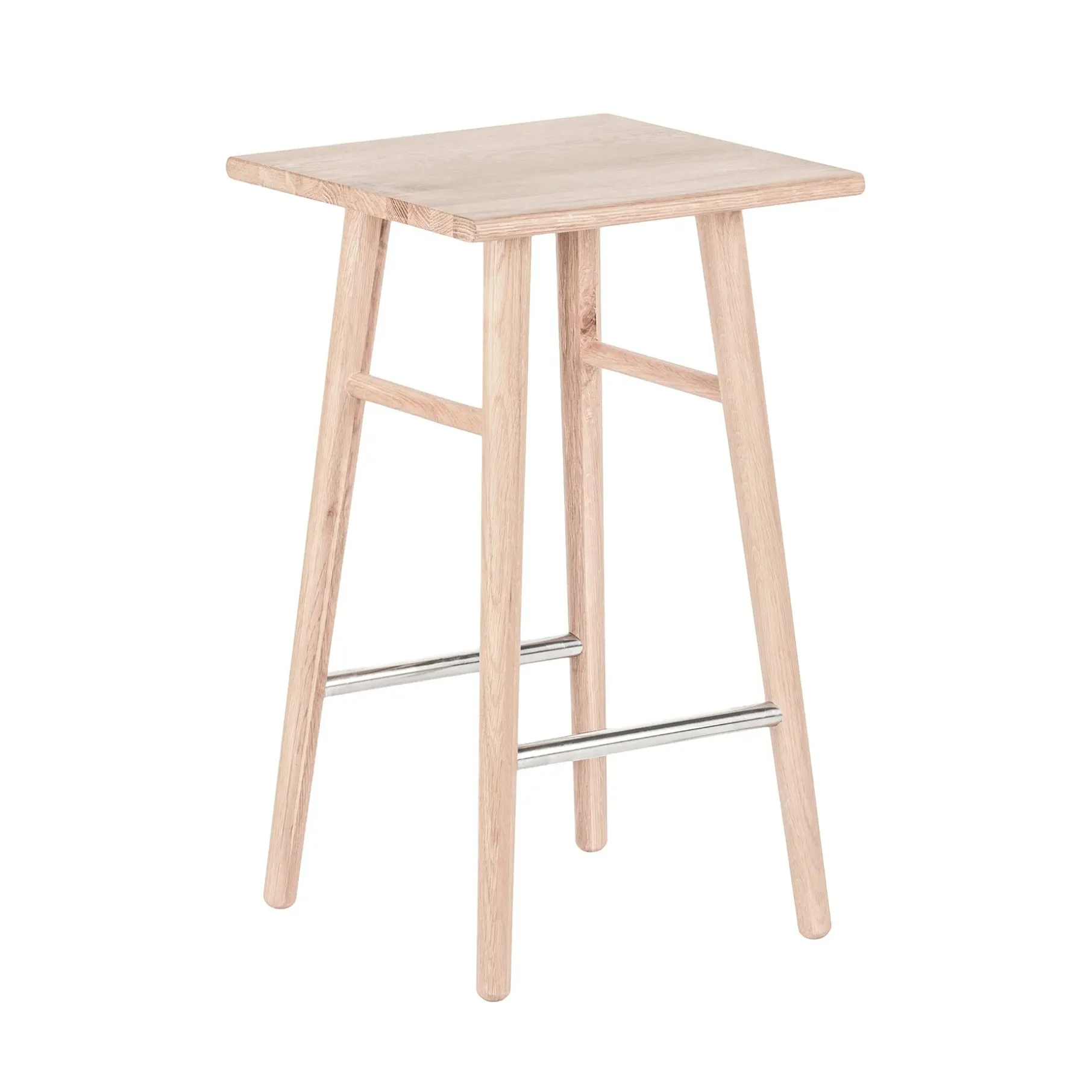 Wood II køkkenstol-hvidpigment FSC certificeret egetræ