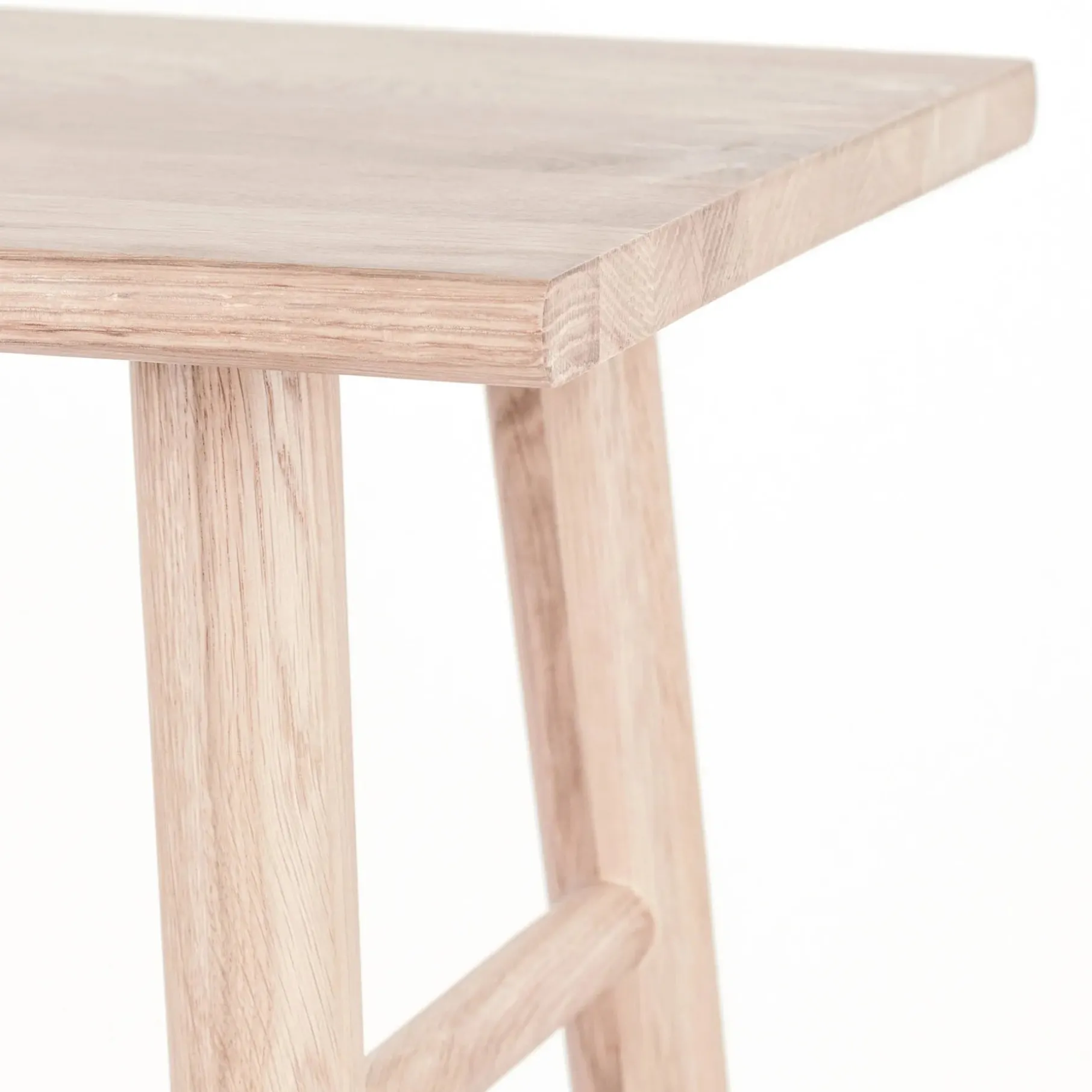 Wood II køkkenstol-hvidpigment FSC certificeret egetræ