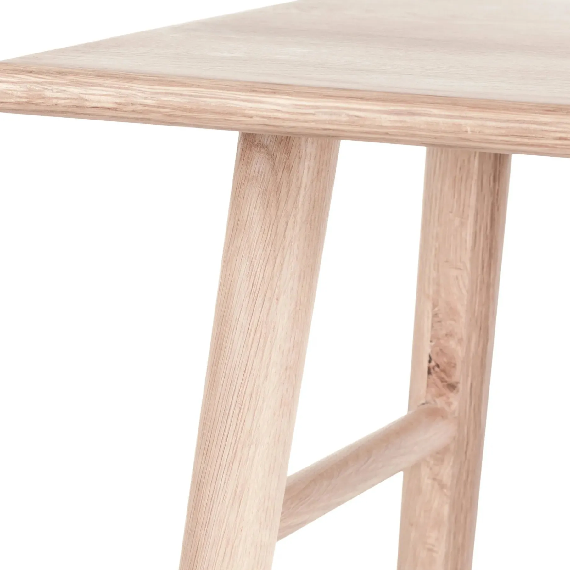 Wood II køkkenstol-hvidpigment FSC certificeret egetræ