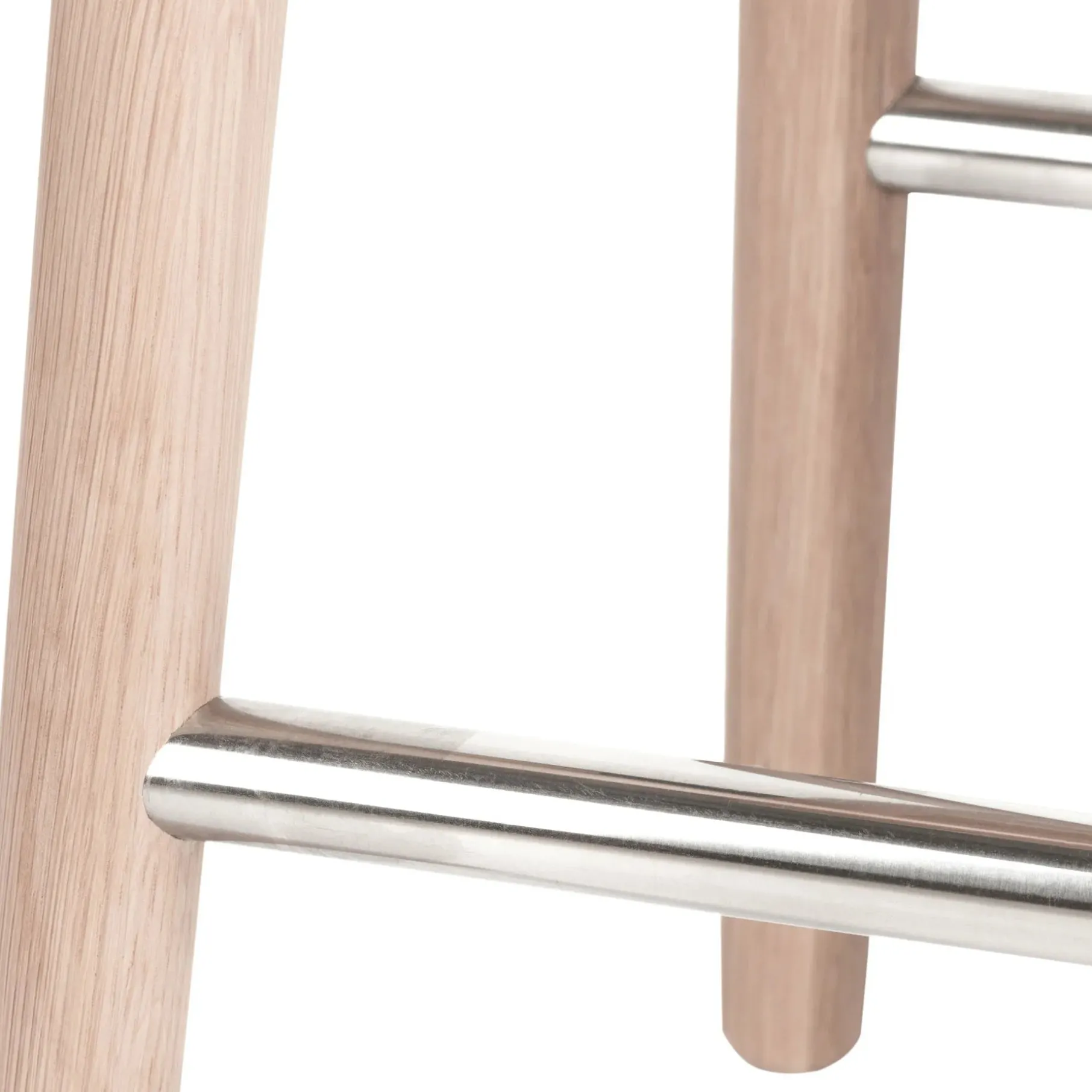 Wood II køkkenstol-hvidpigment FSC certificeret egetræ