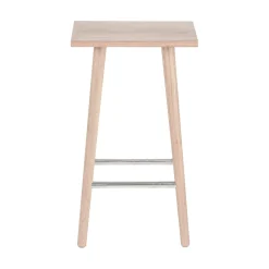 Wood II køkkenstol-hvidpigment FSC certificeret egetræ