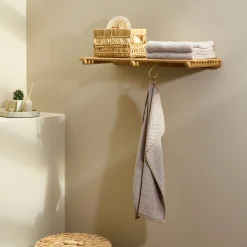 Wood II skohylde olieret L72 cm