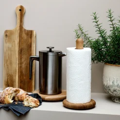 Wood Oak Køkkenrulleholder