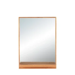 Wood spejl m.hylde /magnet