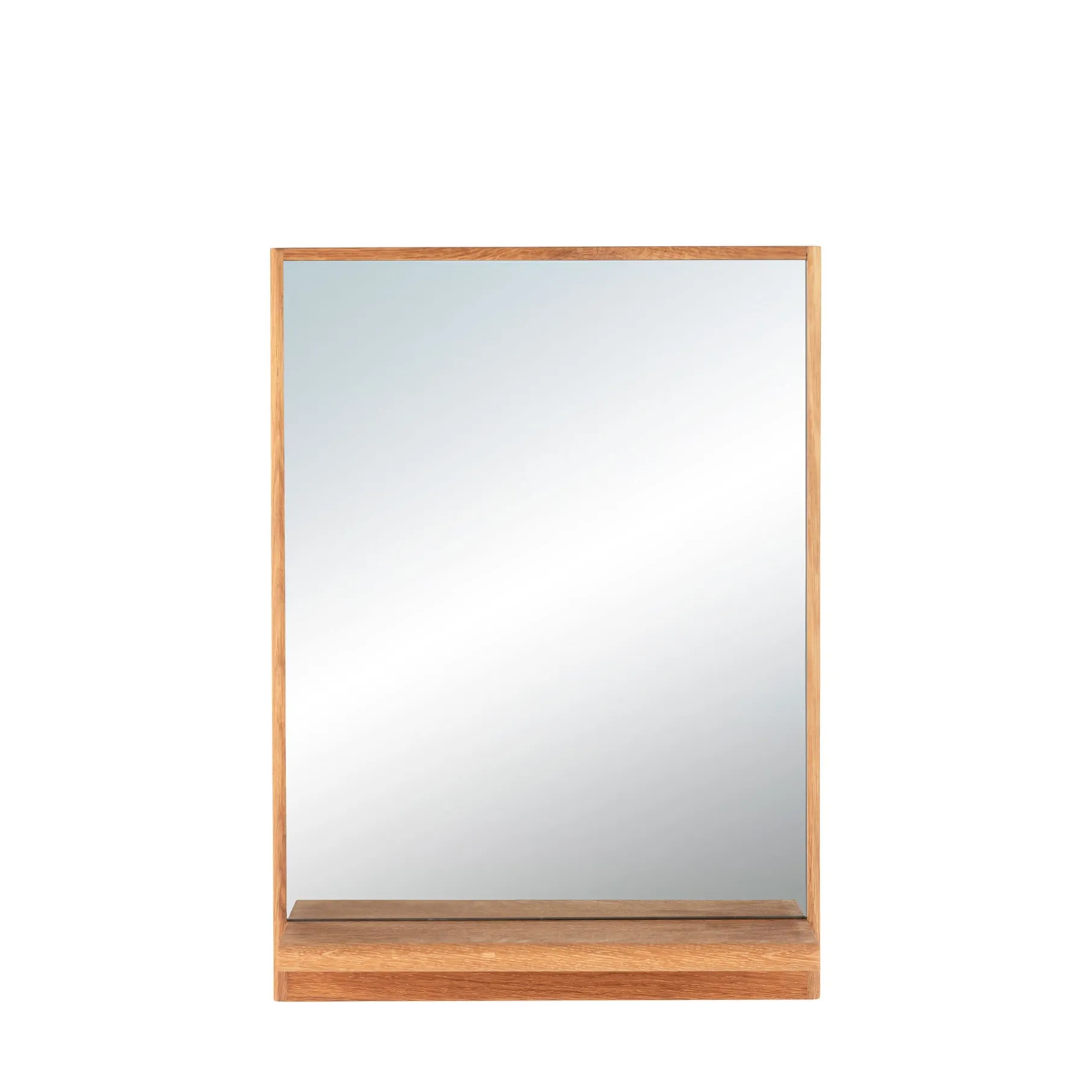 Wood spejl m.hylde /magnet